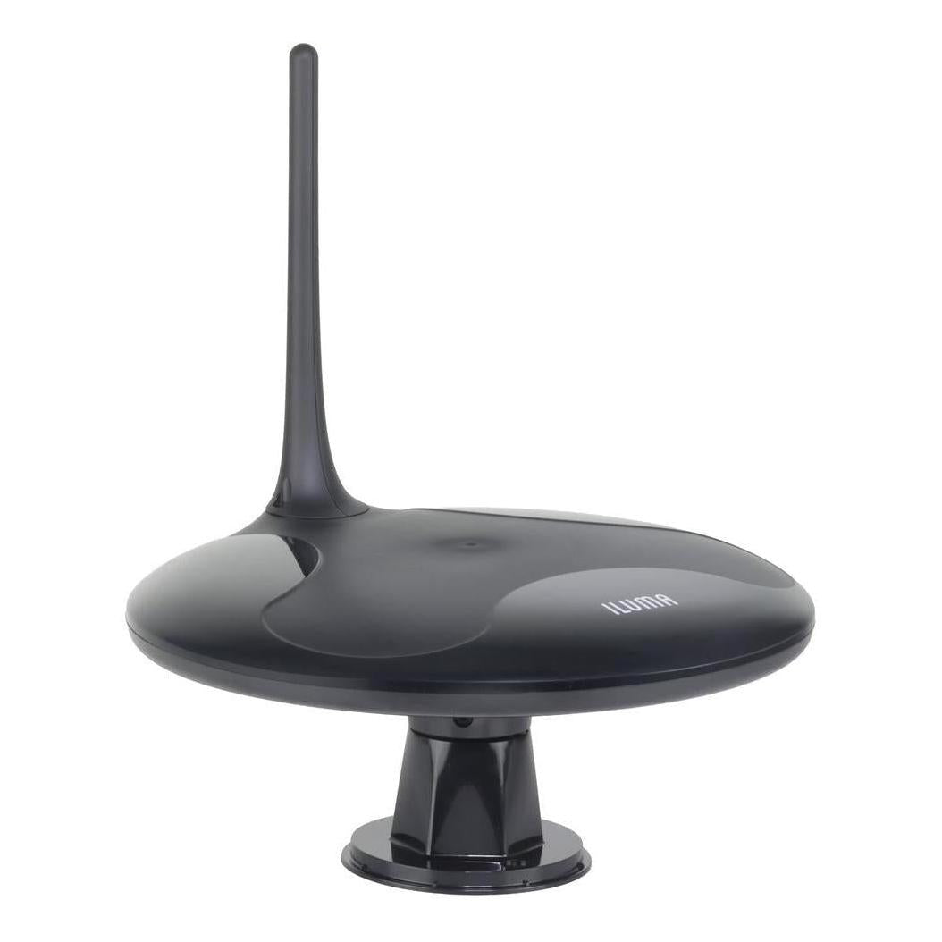 Iluma 360 Degree Omni Directional UFO TV Power Antenna Black