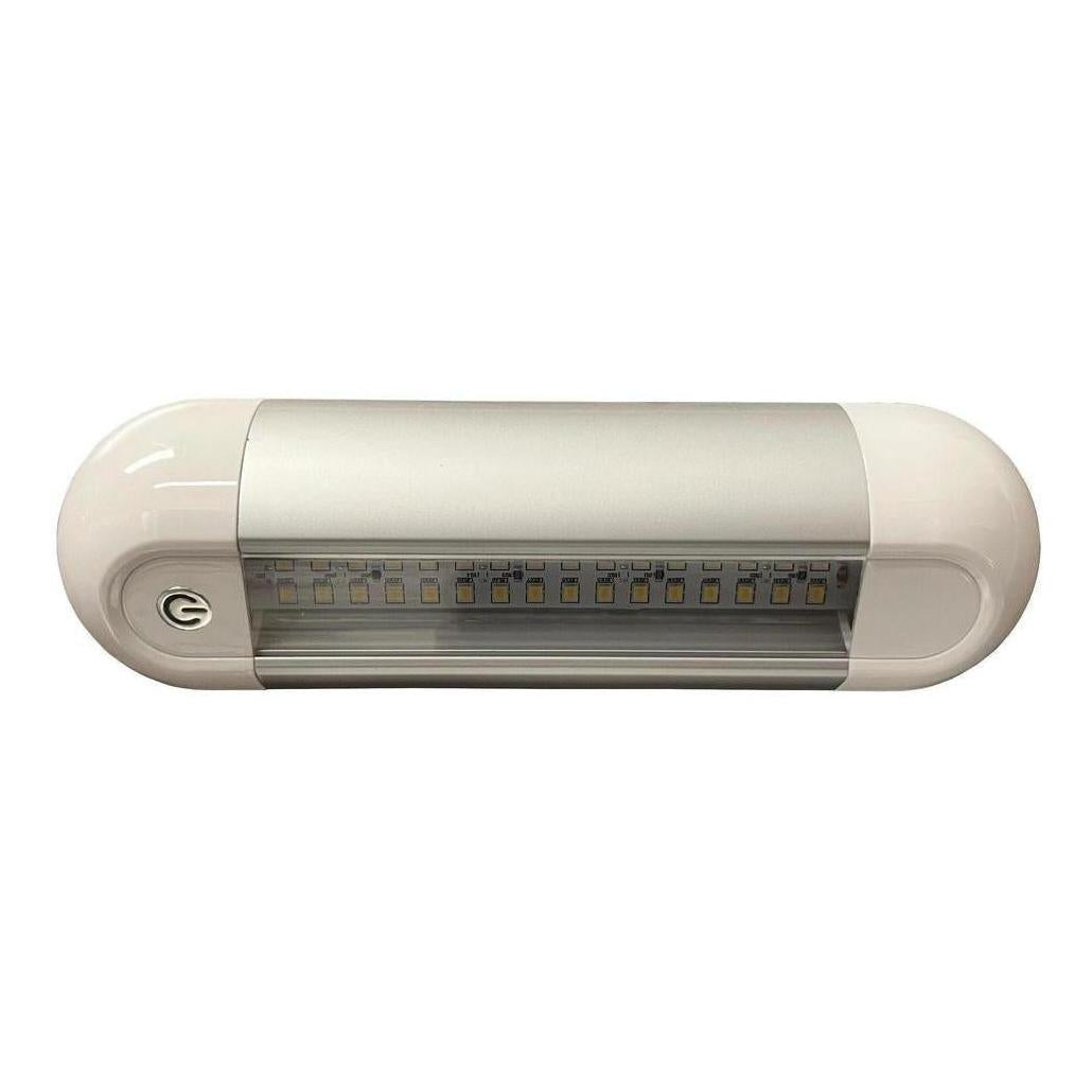 Iluma LED 8" 203mm Awning White Light With On/Off Switch IP67 White