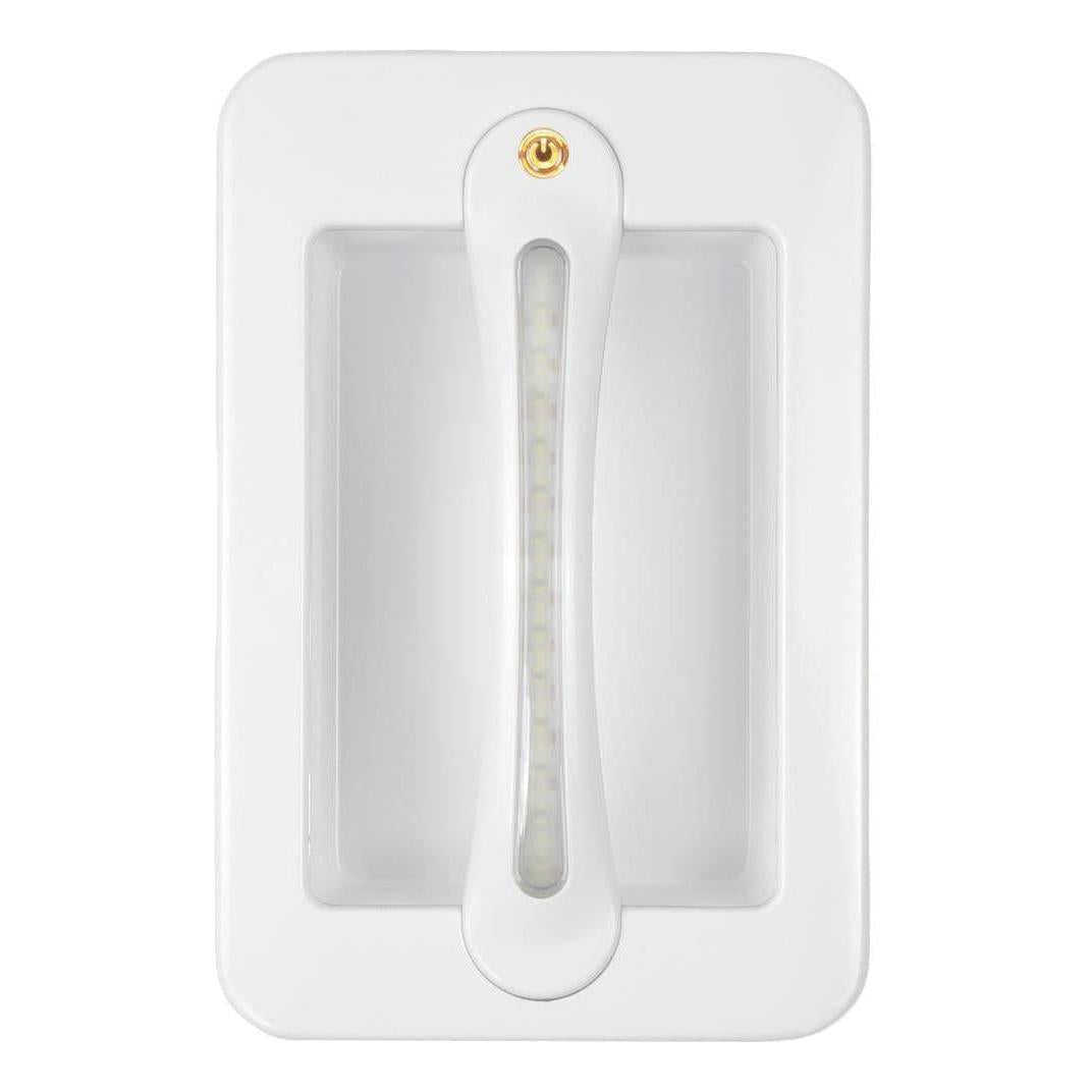 Iluma Led Dimmable Grab Handle White Light with Amber Night Light White Bargman Style