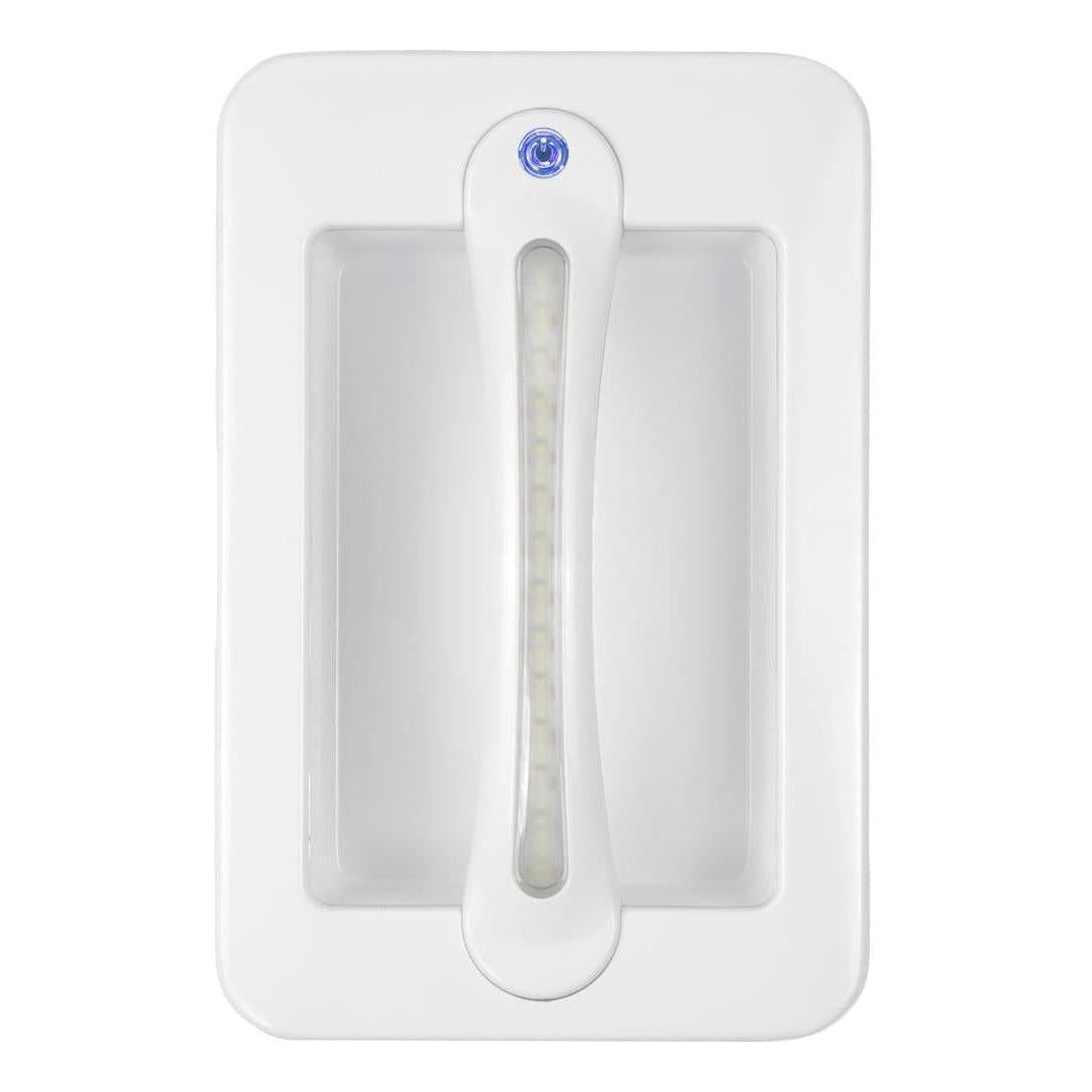 Iluma Led Dimmable Grab Handle White Light with Blue Night Light White Bargman Style