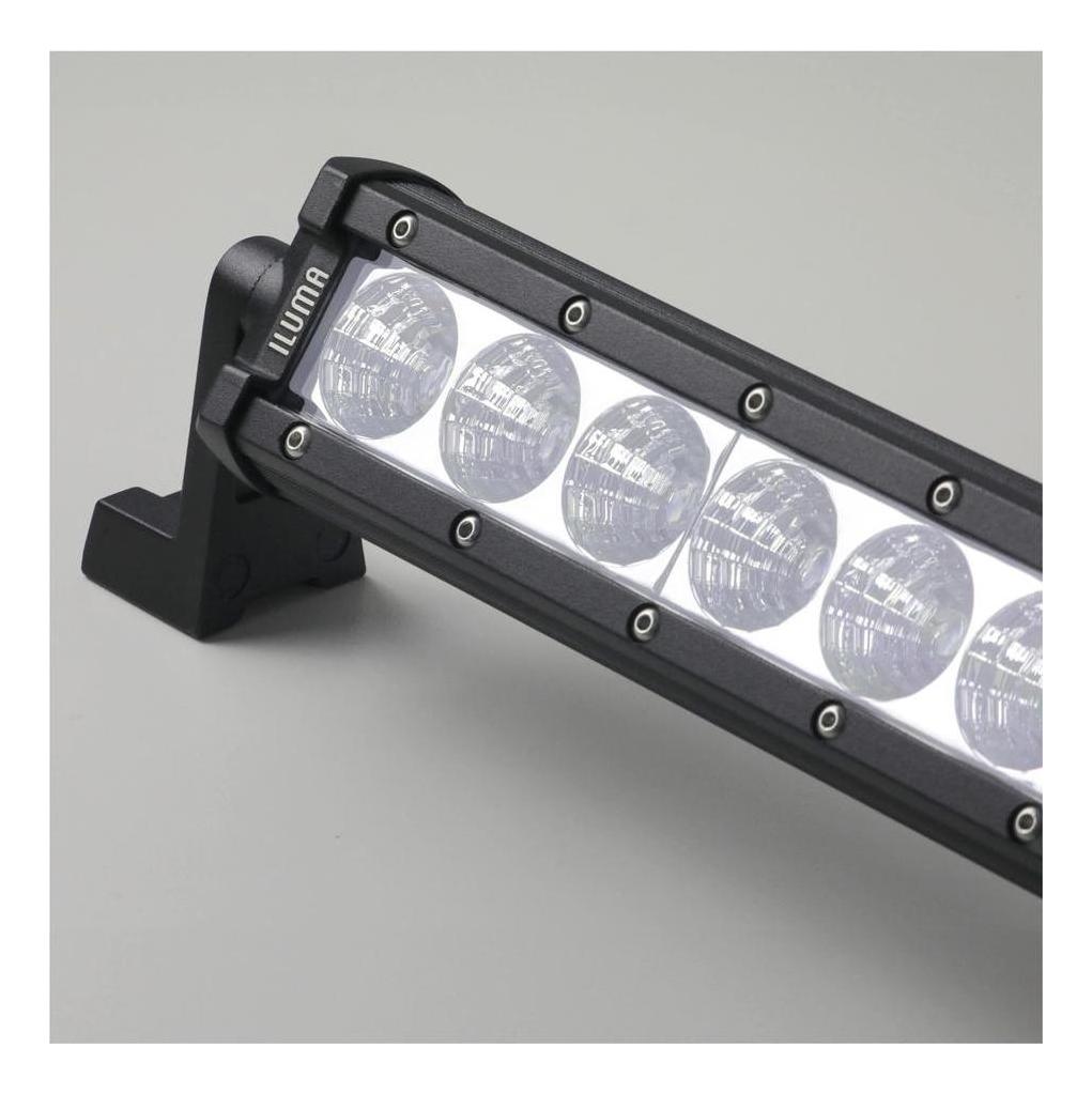 Iluma Light Bar 3W Cree 6 LED 7.5" 192mm Length Flood Beam Black