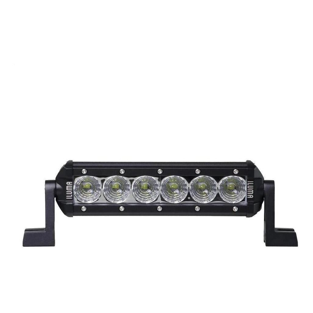 Iluma Light Bar 3W Cree 6 LED 7.5" 192mm Length Flood Beam Black