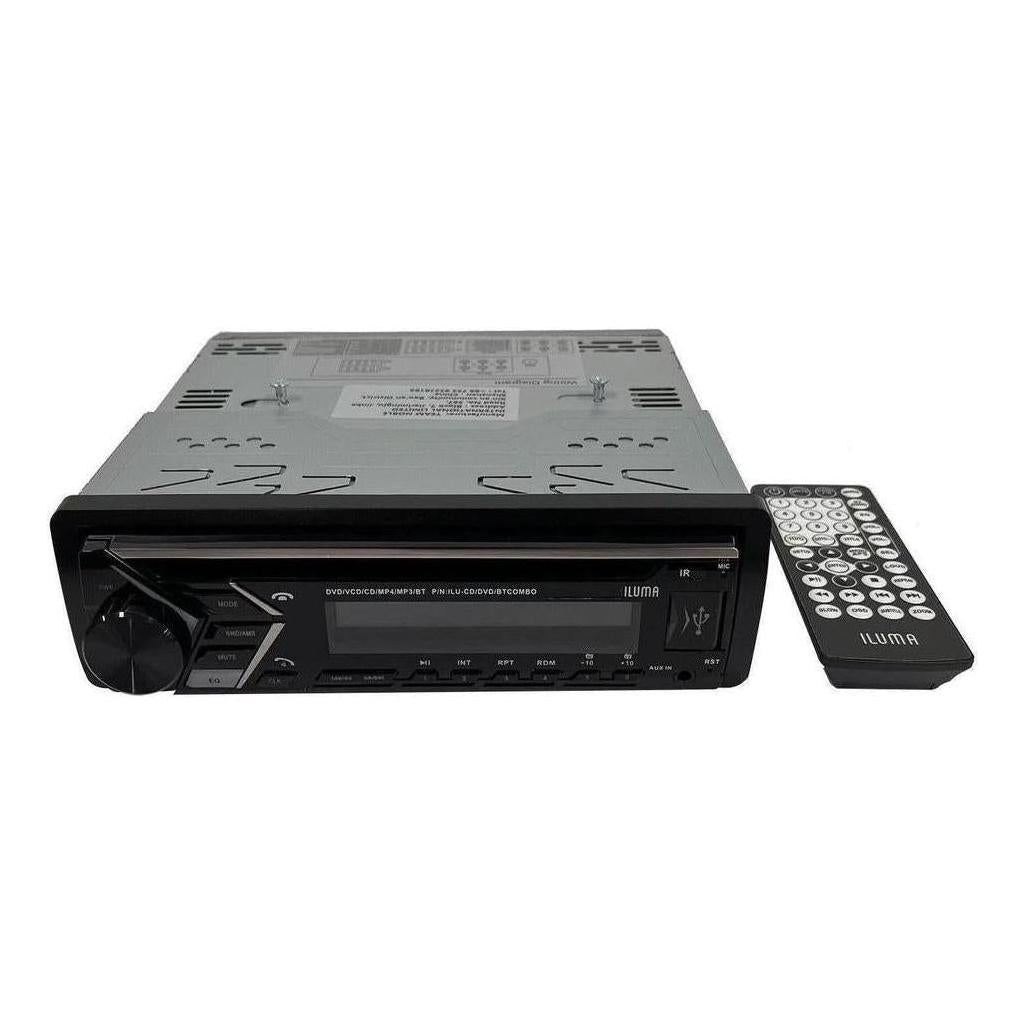 Iluma Radio Head unit Stereo With CD/DVD/Bluetooth Combo