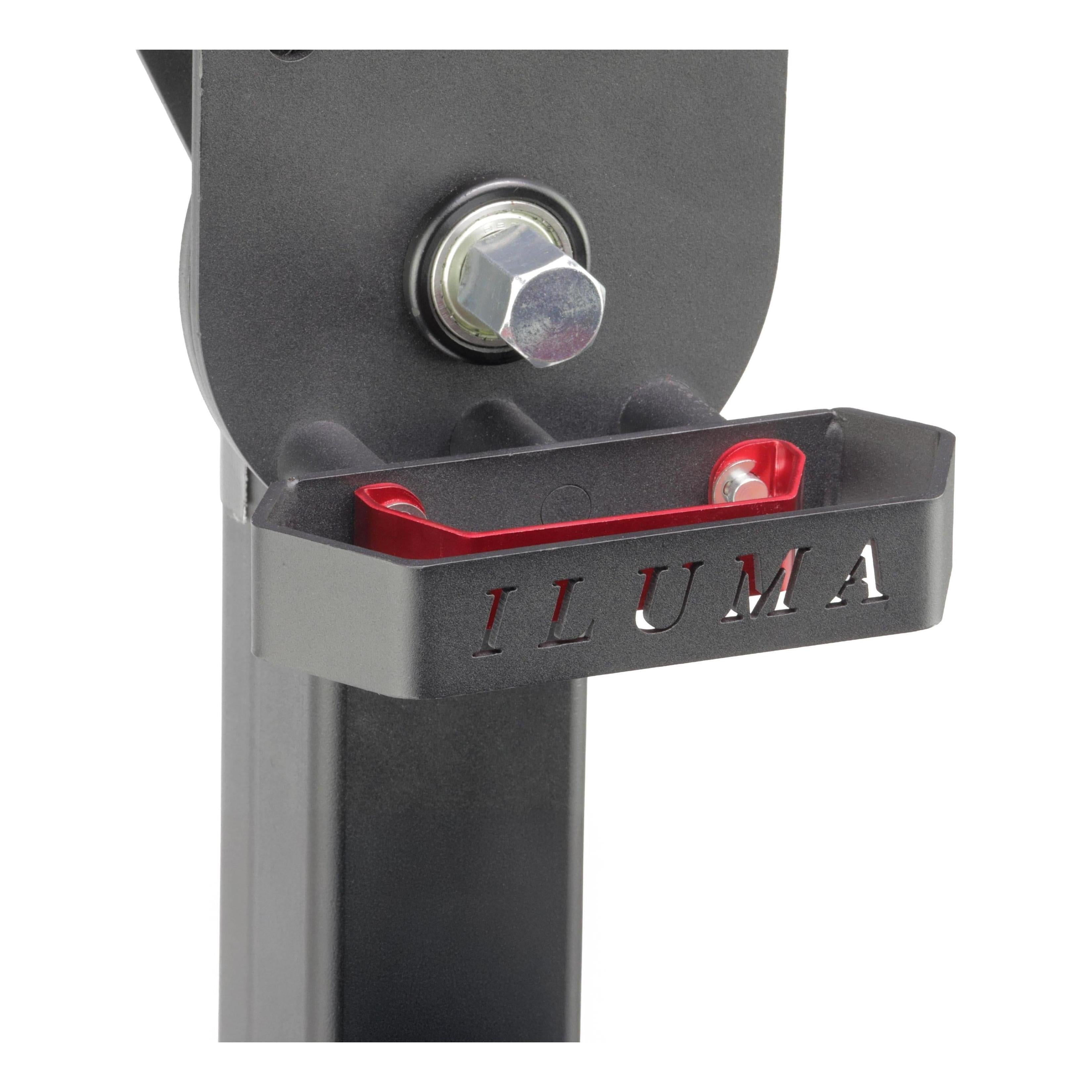 Iluma Telescopic Drop Down Stabilizer leg Corner Steadies 550 - 880mm Black