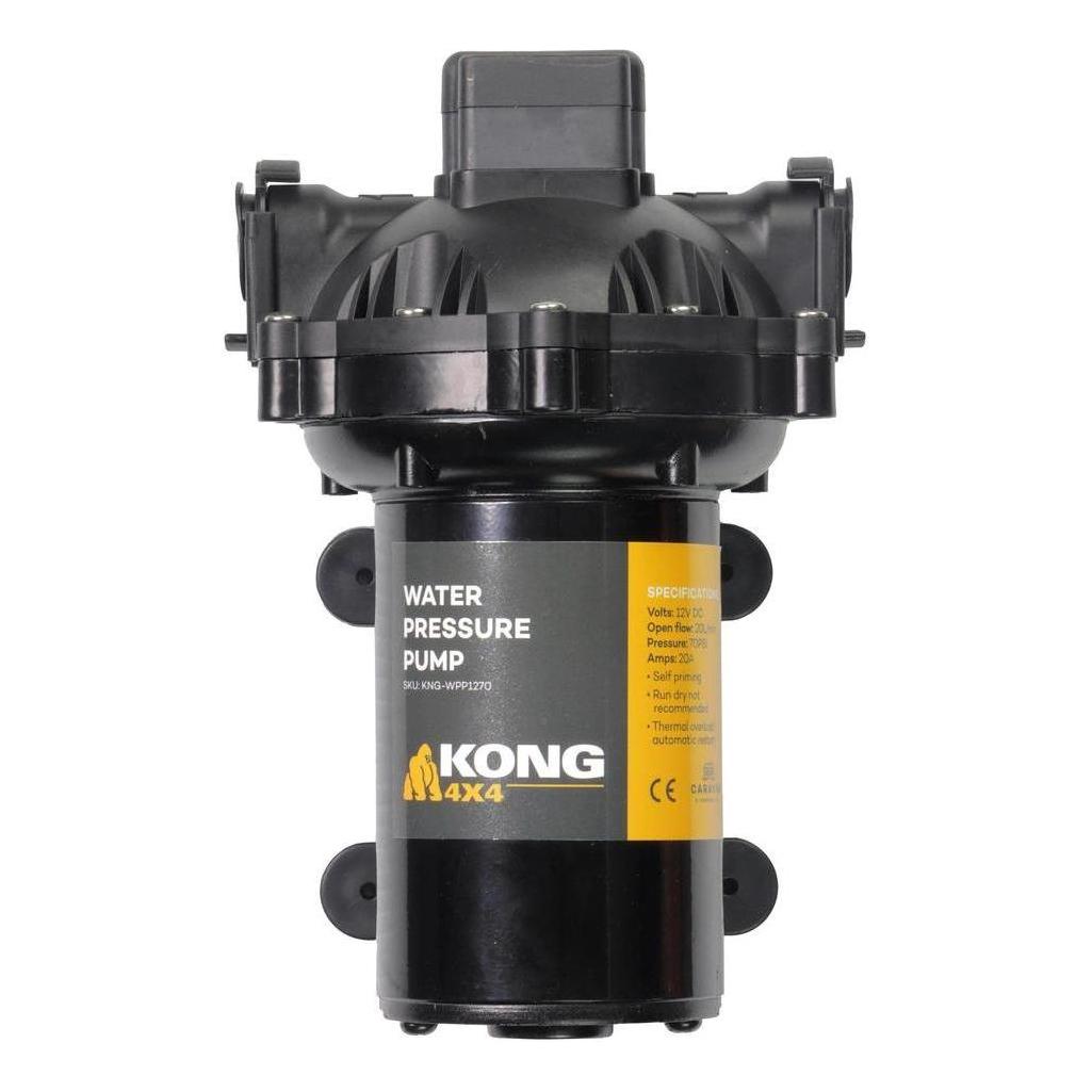 Kong 12V 70PSI 20 LPM Fresh Water Pressure Pump