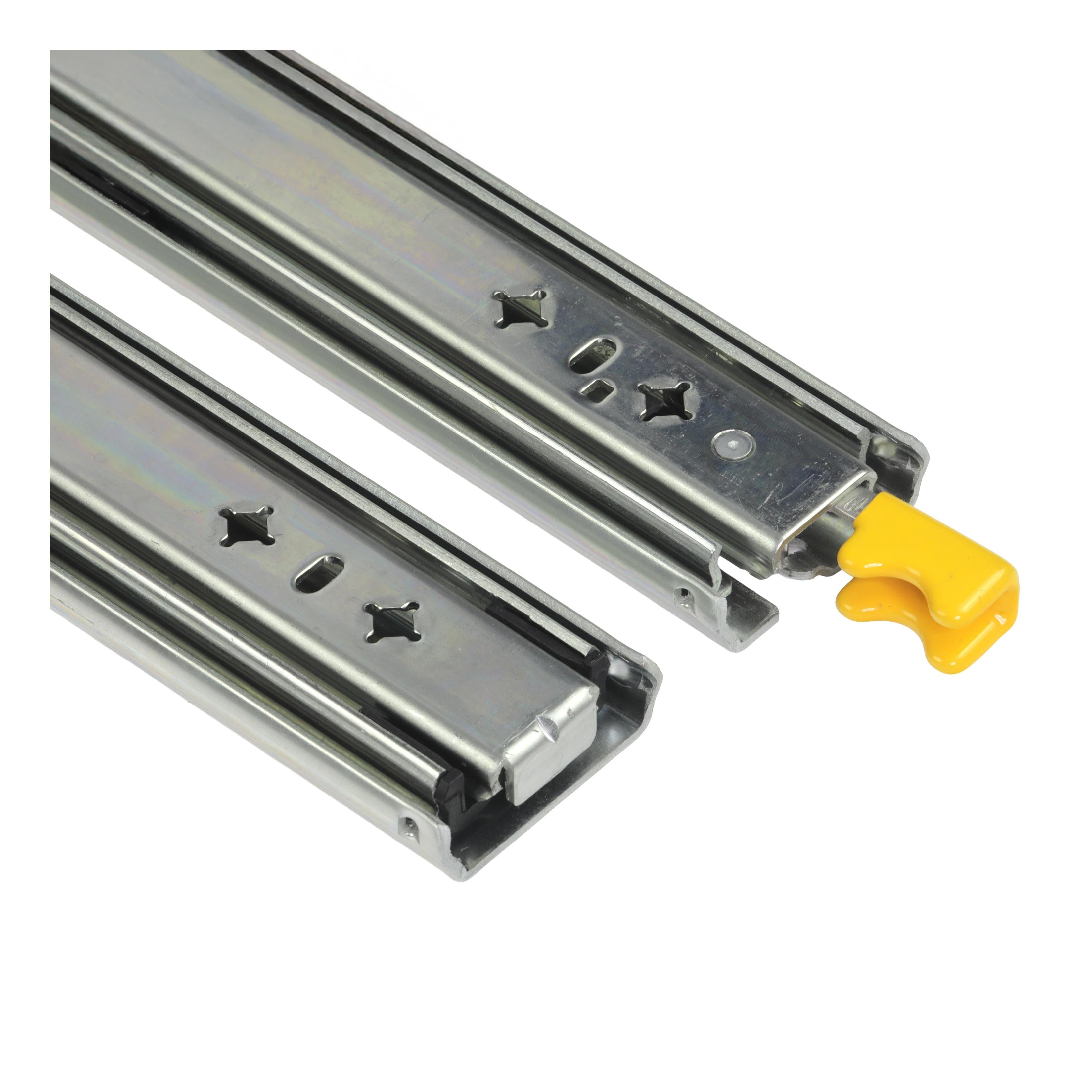 Kong Heavy Duty LH Locking Drawer Slides Stainless Steel 700mm - 120Kgs Pair