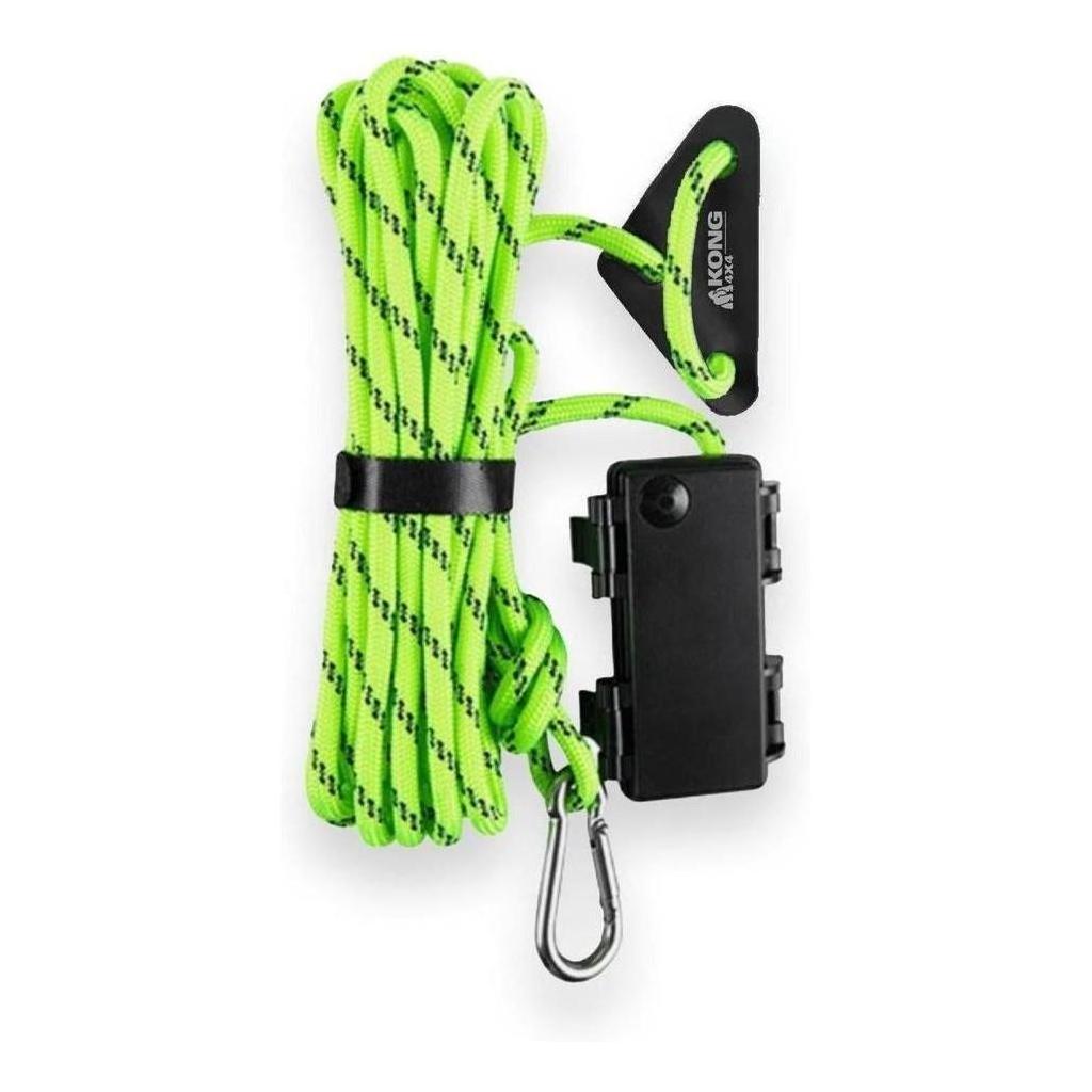 Kong LED Tiedown Rope Battery Powered 6 Meter Length Green