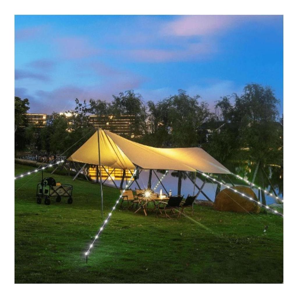 Kong LED Tiedown Rope with USB-C 6 Meter Length White