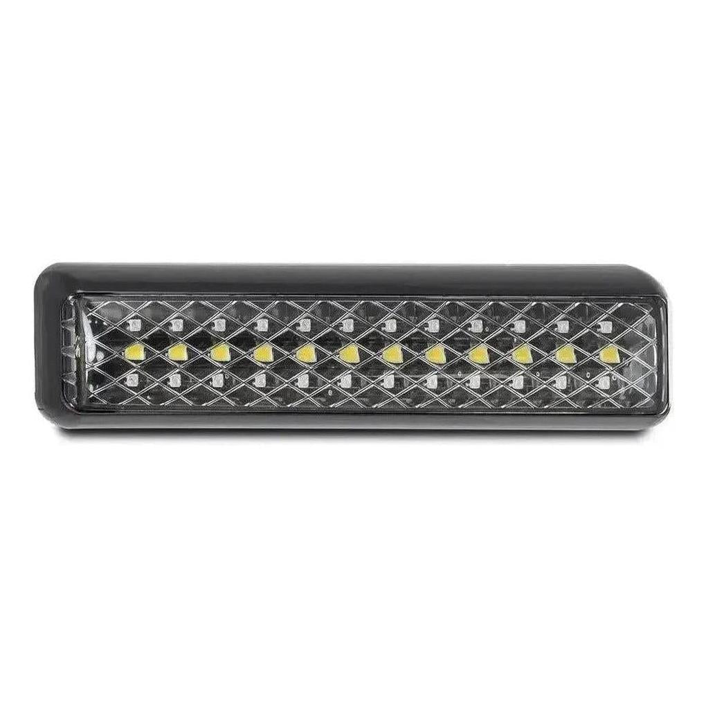 LED Autolamp 12/24V LED Stop/Tail/Indicator/Reverse Lamp 200x50x28mm Twin Blister