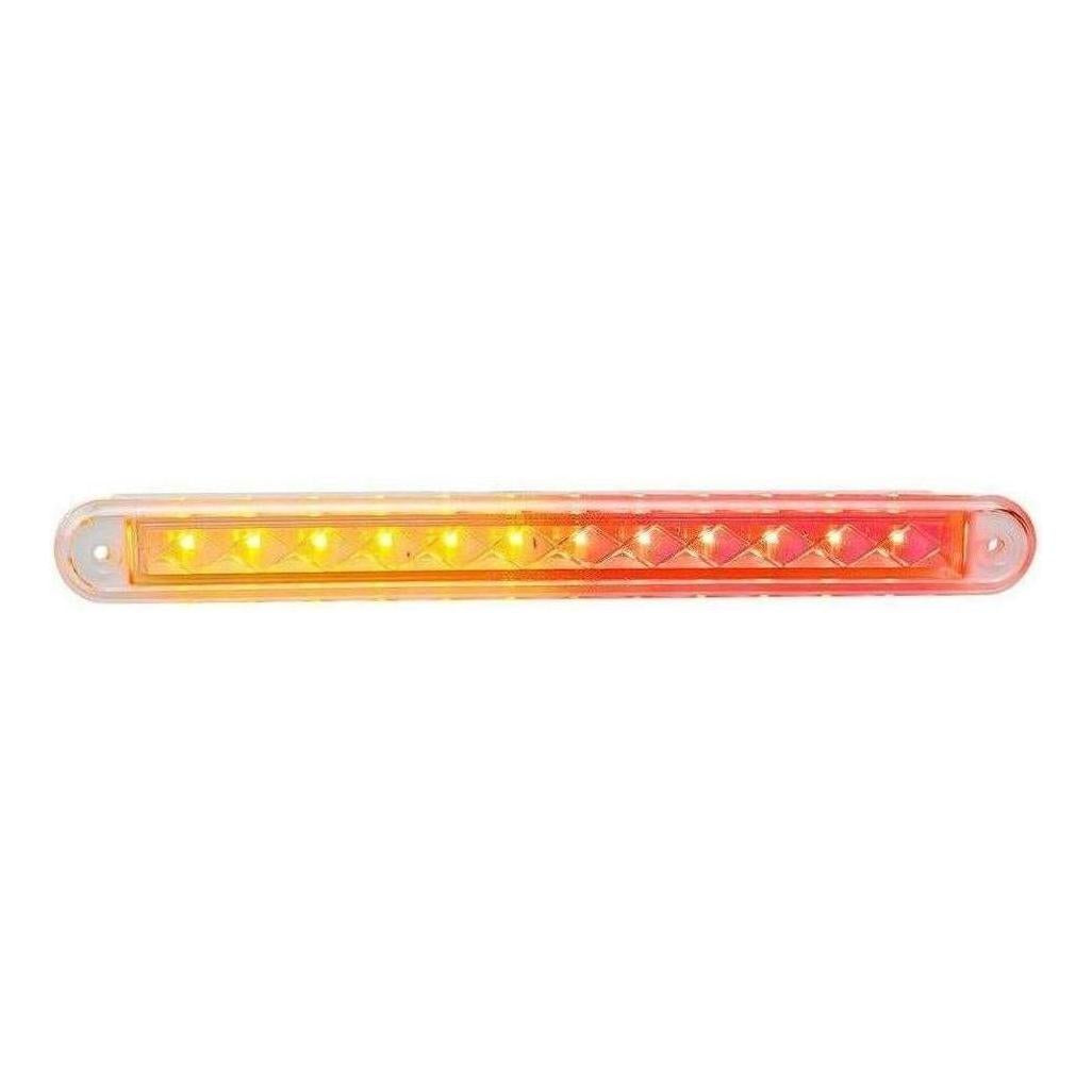 LED Autolamp 12V LED Stop/Tail Indicator Strip Lamp Recessed Mount