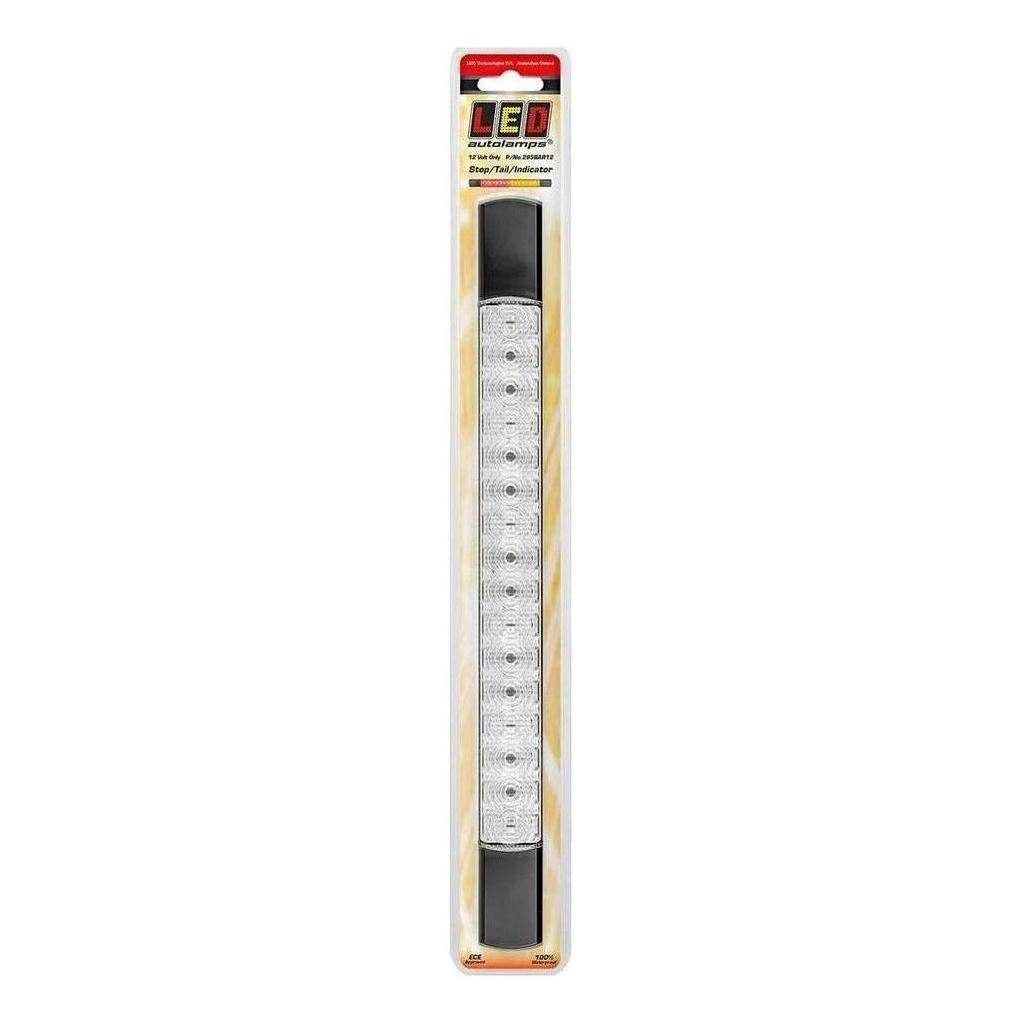 LED Autolamp 12V Slimline Stop/Tail/Indicator Taillight 285x25x10mm