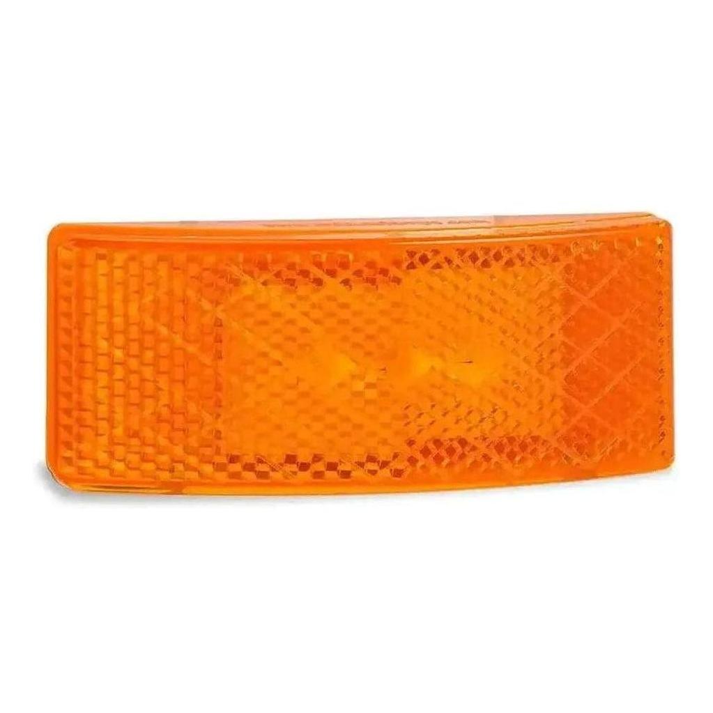 LED Autolamp 12V/24V Amber Side Marker with Built in Reflector / 3M Adhesive