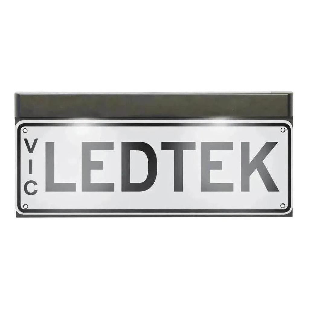 LED Autolamp 12V/24V Licence Plate Frame with 6 LED Lights