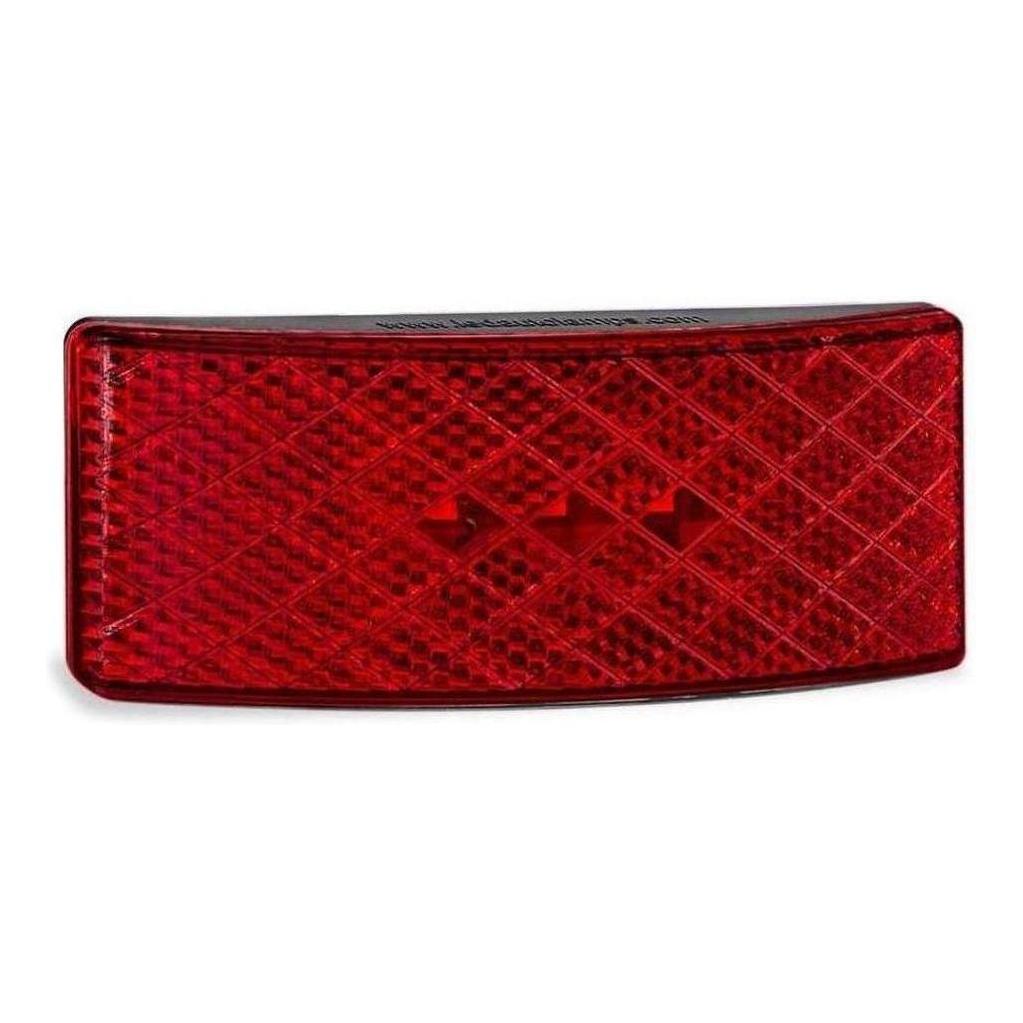 LED Autolamp 12V/24V Red Side Marker with Built in Reflector / 3M Adhesive 100x38x13mm