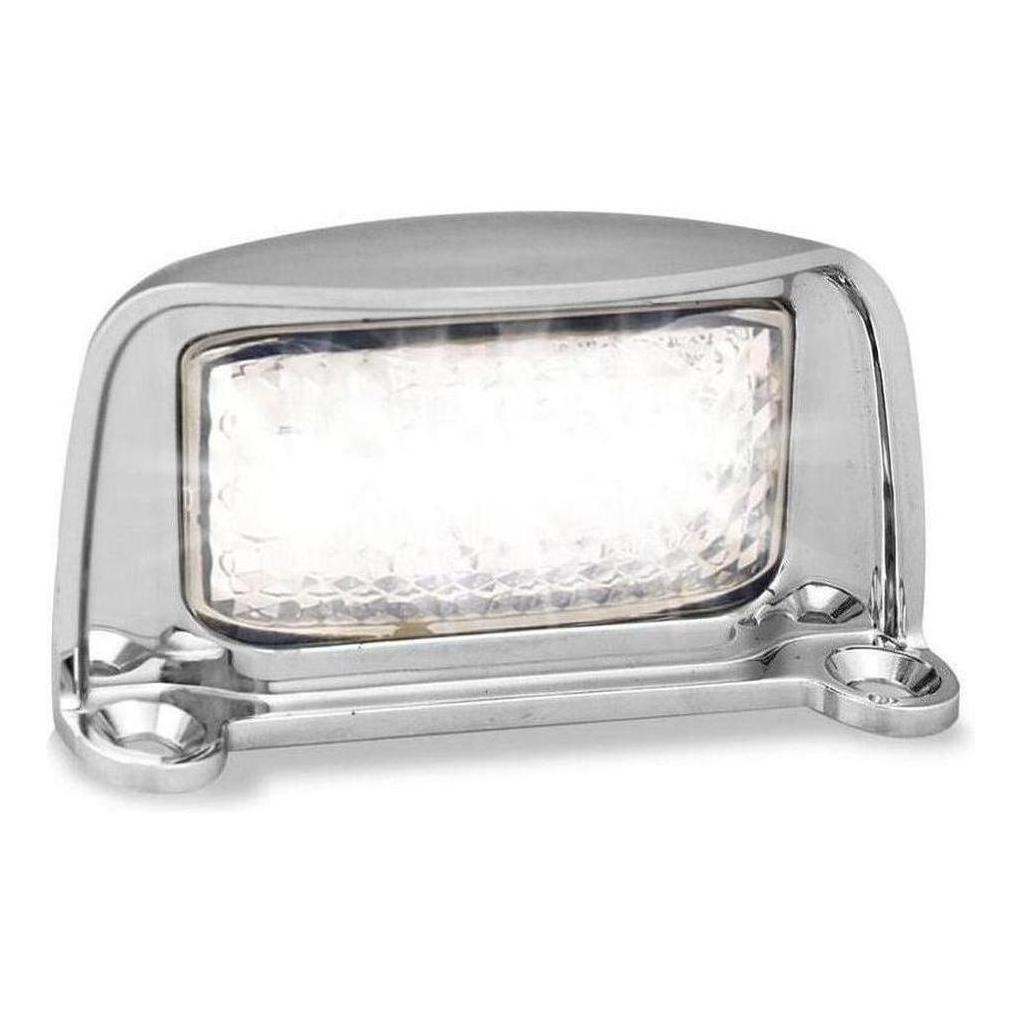 LED Autolamp License Plate lamp Chrome Blister