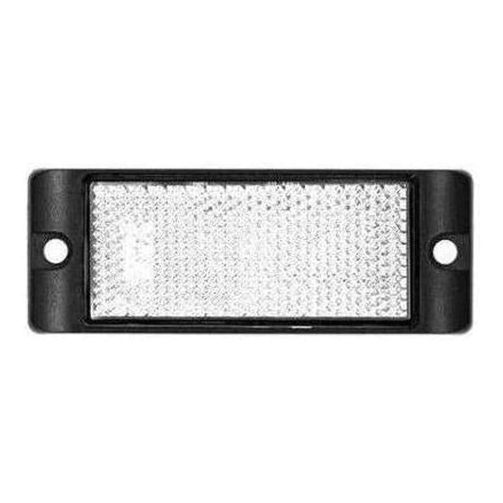 LED Autolamp White Reflector with Mount Bracket Black 93x35x7mm (Box of 100)