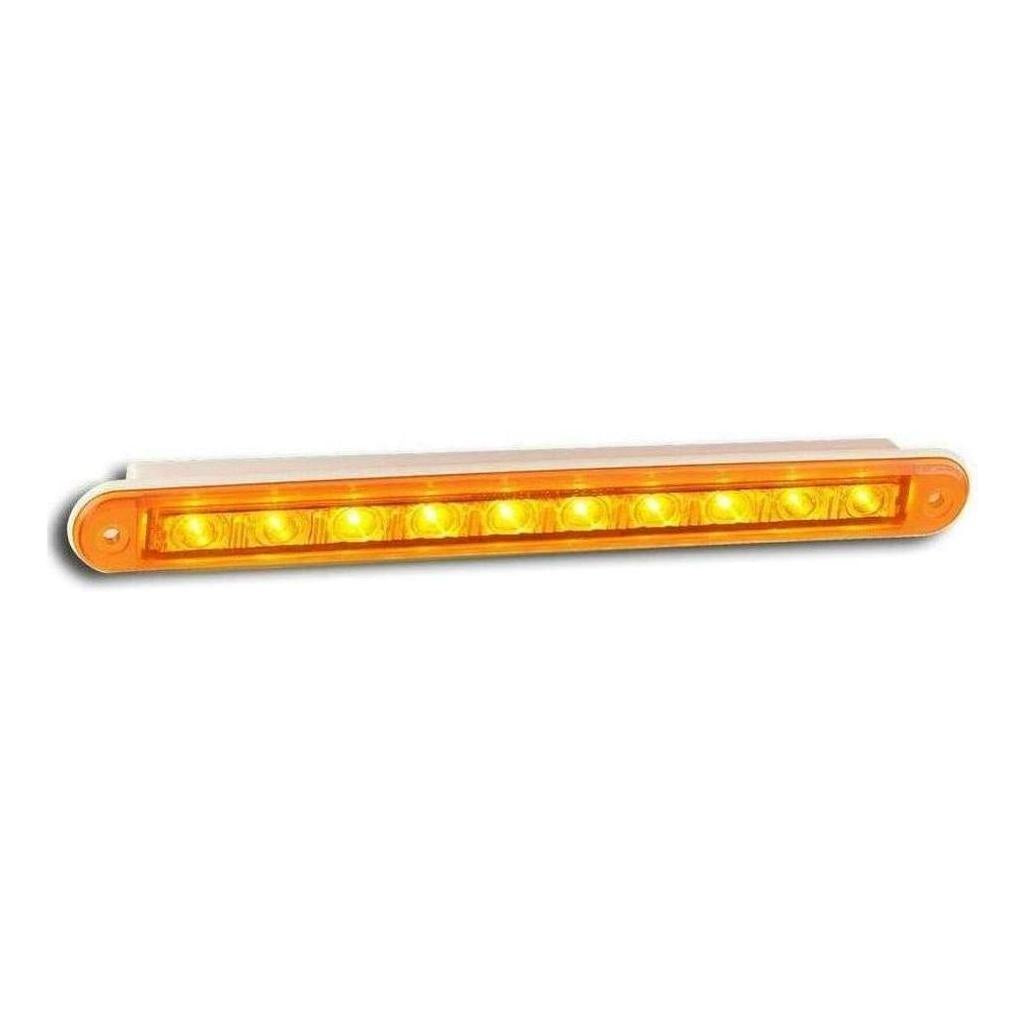 LED Autolamps 12V Sequential Amber Indicator Strip Light 237x25x3mm Single