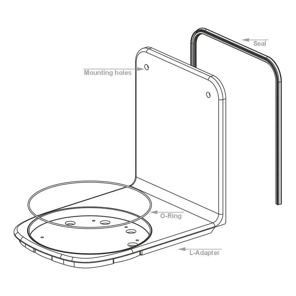 LooSeal Toilet L-Adaptor Medium