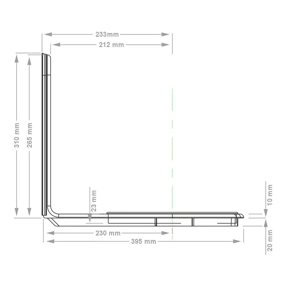 LooSeal Toilet L-Adaptor Medium