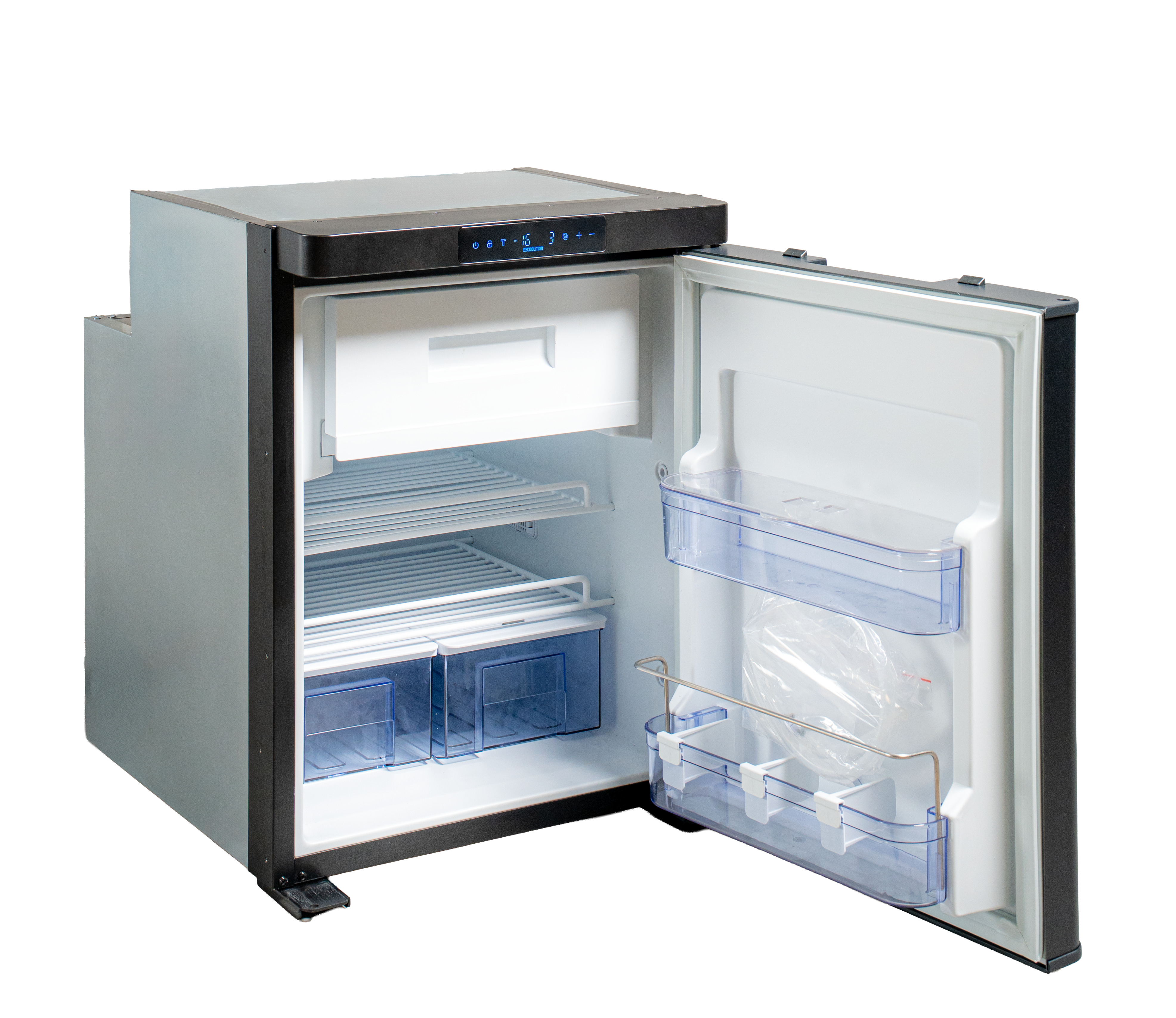 myCOOLMAN 80L DZ Upright Compressor Fridge & Freezer