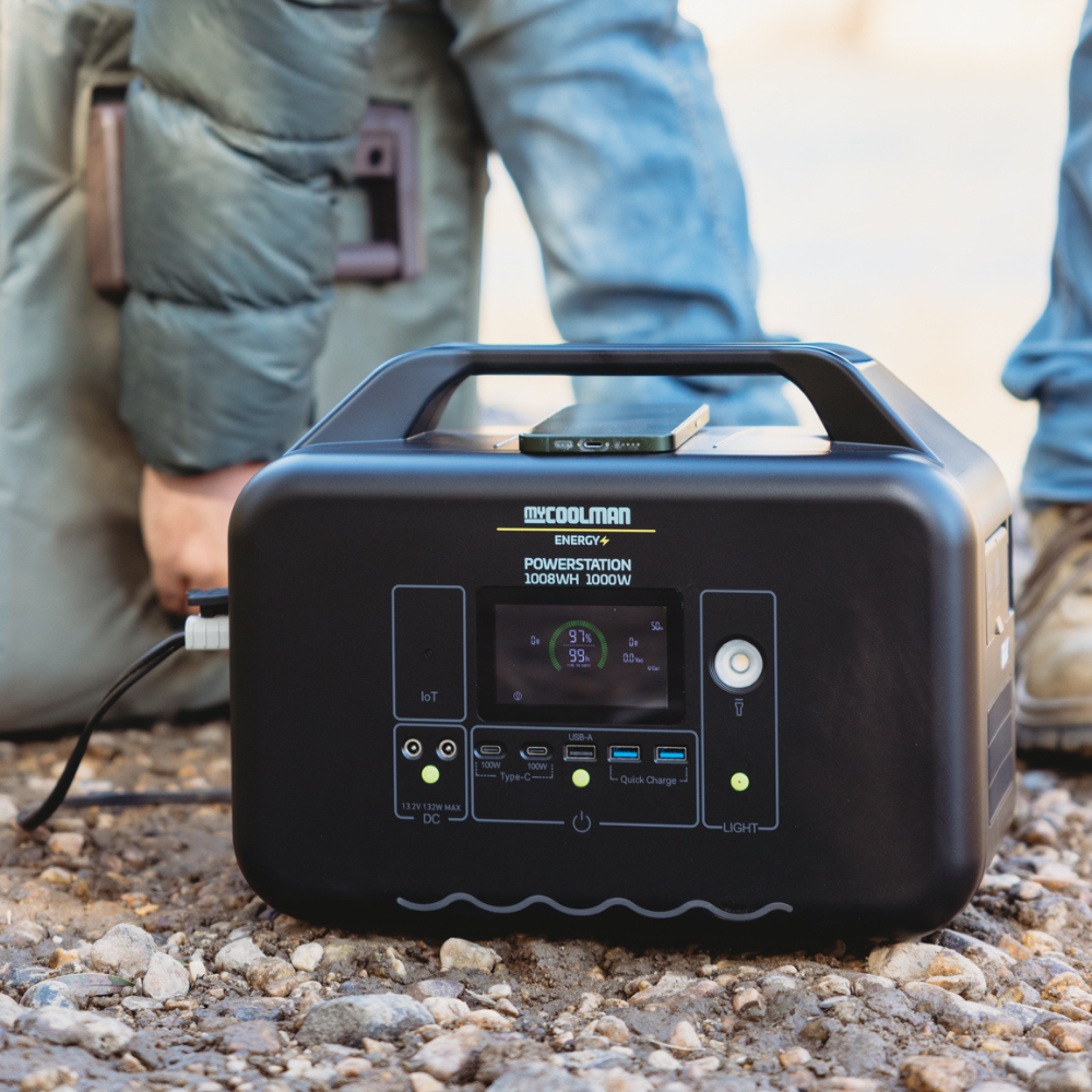 myCOOLMAN Energy Power Station 1000W 78Ah - NEW - RV Online