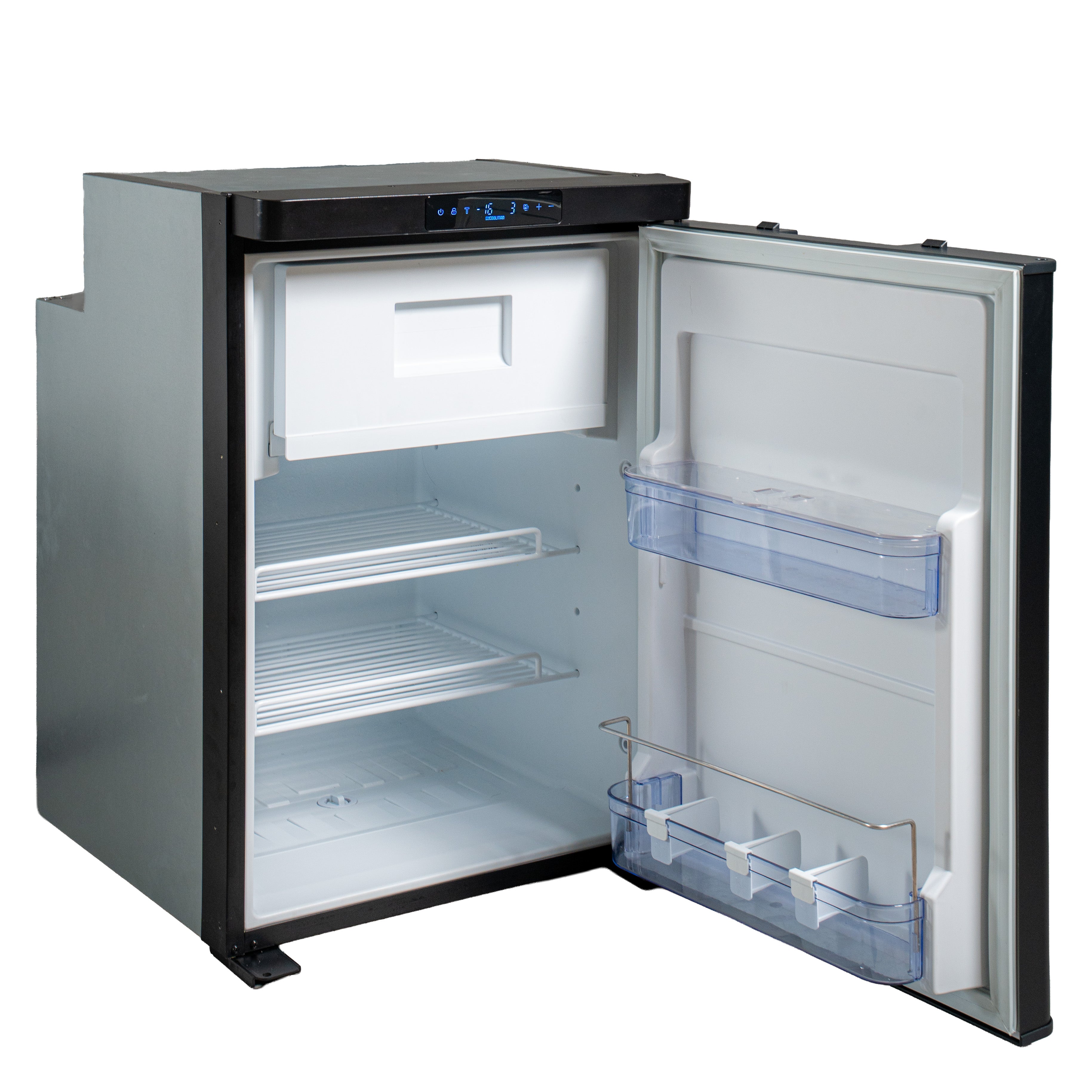 myCOOLMAN 115L DZ Upright Compressor Fridge & Freezer
