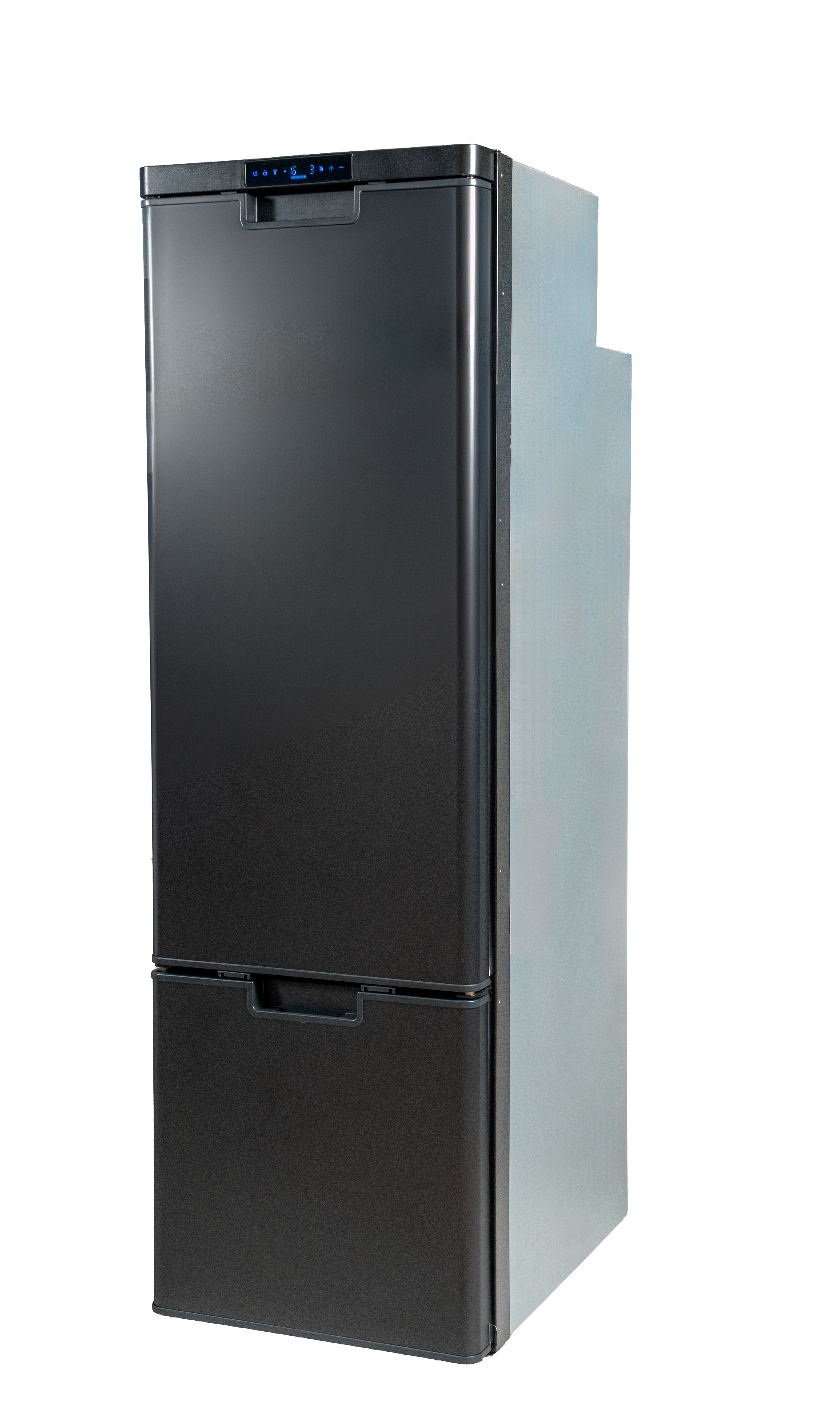 myCOOLMAN 250L DZ Upright Compressor Fridge & Freezer
