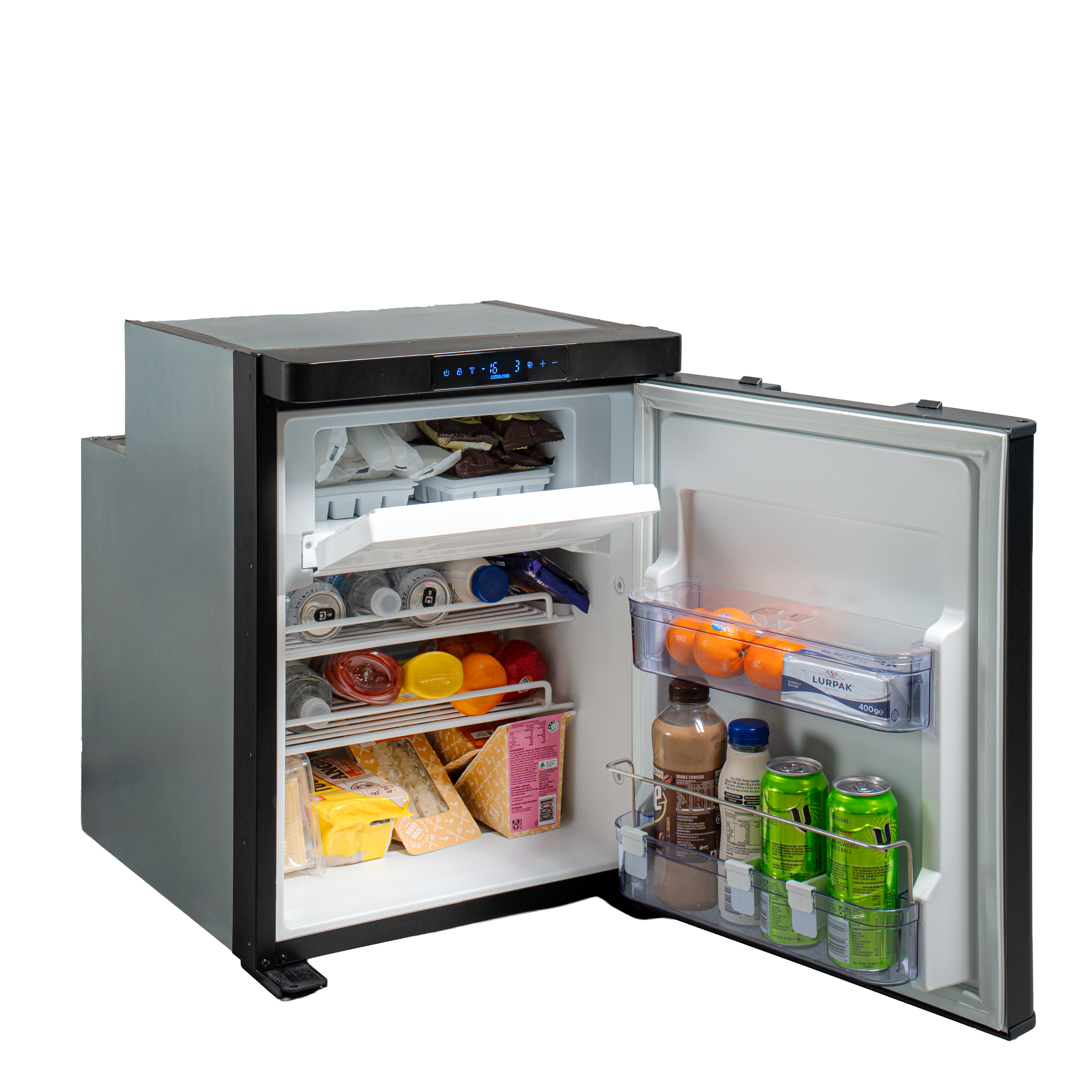 myCOOLMAN 80L DZ Upright Compressor Fridge & Freezer