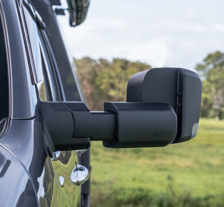 MSA 4x4 Ranger Towing Mirrors | Caravan Camping – RV Online