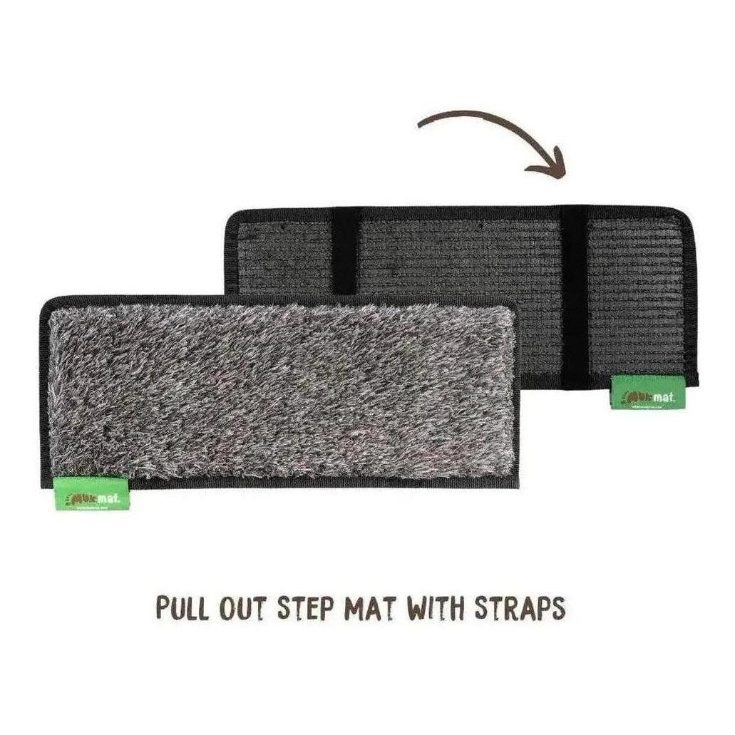 MUK Mat Pull Out Caravan Step Mat 20 x 51cm Dark Grey