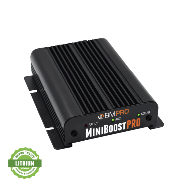 BMPRO MiniBoostPRO 30A Lithium DC–DC Charger With Solar Input - RV Online