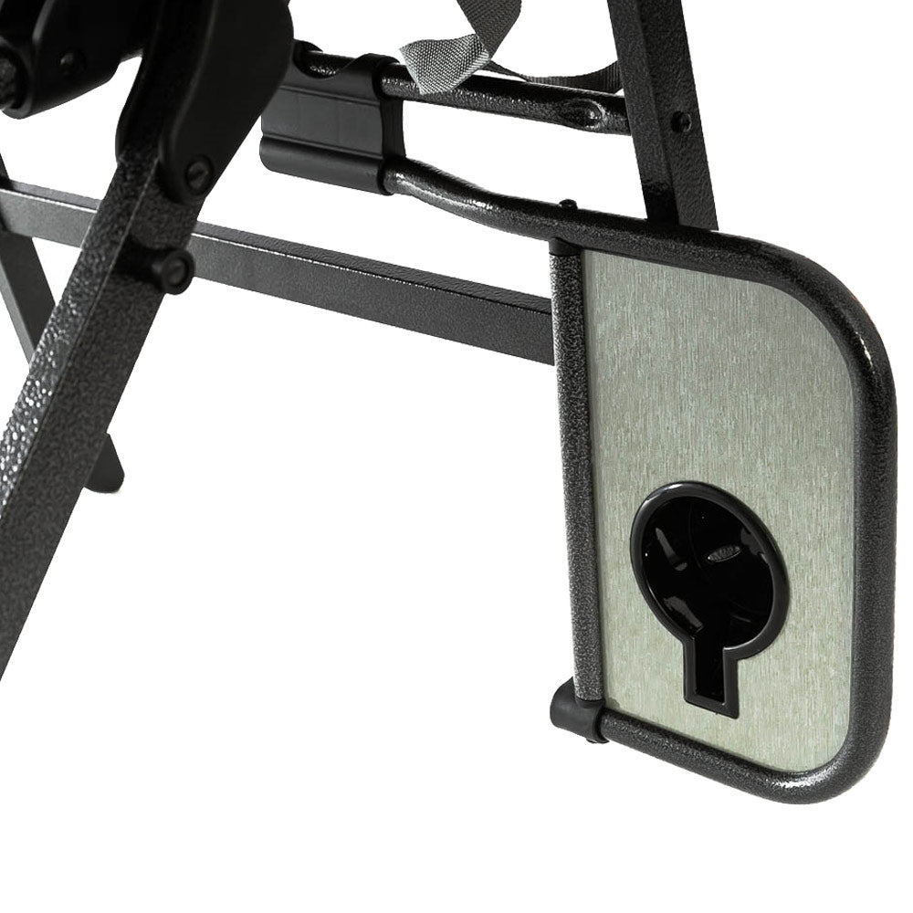 OZTRAIL Emperor 8 Position Recliner Chair Inc Side Table& Drink Holder