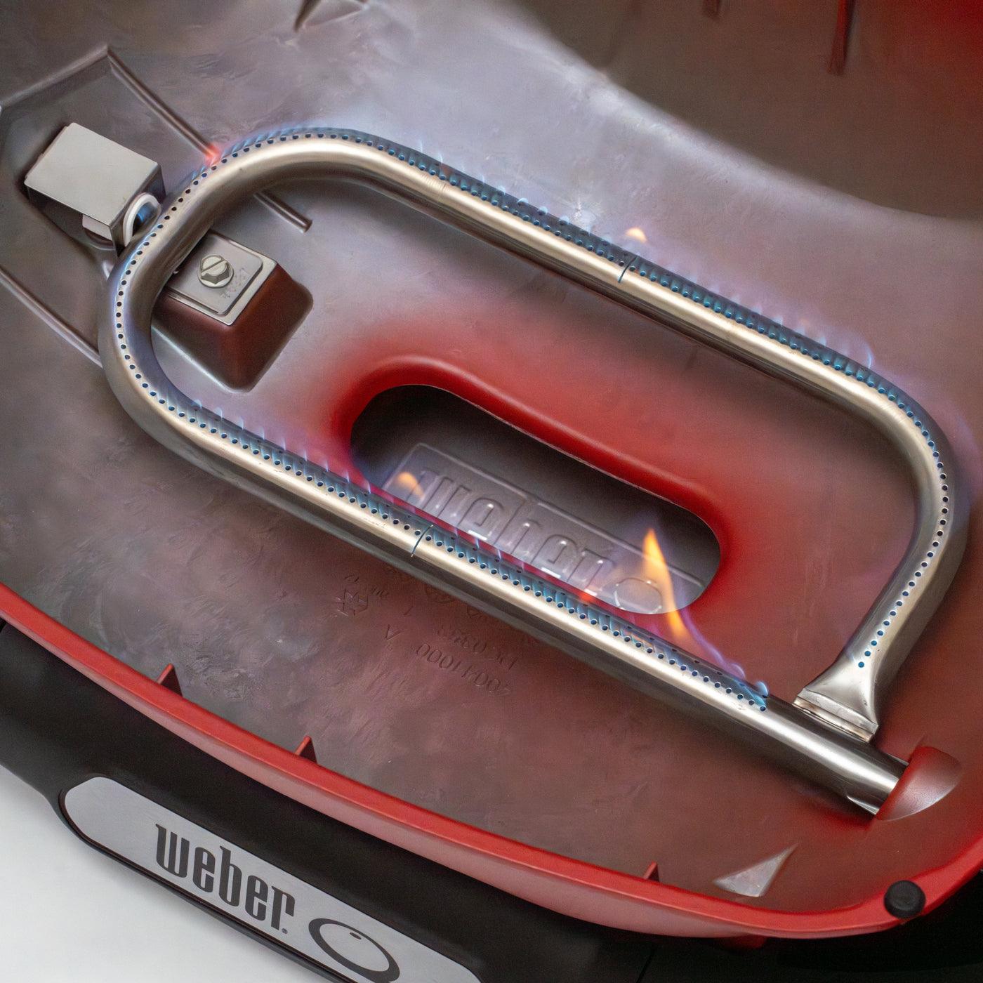 Weber Baby Q Q1000N Gas Barbecue LPG Flame Red (NEW MODEL)