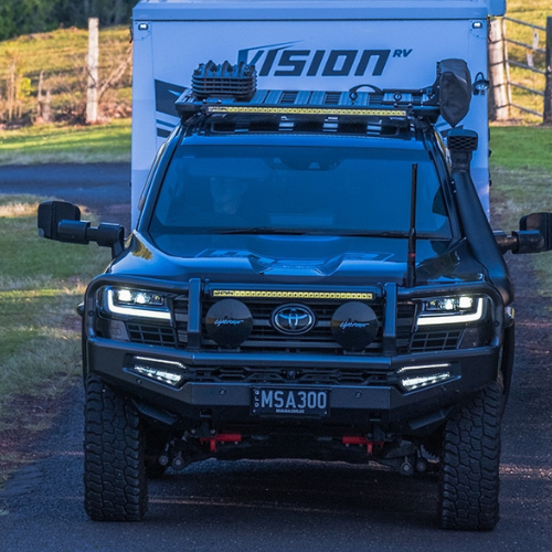 MSA 4x4 HiLux & Fortuner Towing Mirrors Chrome With Indicators – RV Online