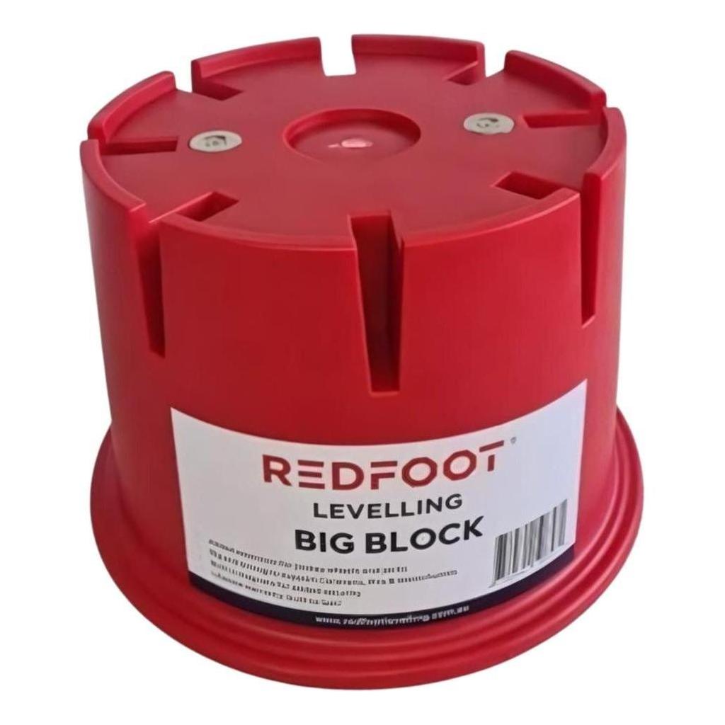 Redfoot Levelling Big Block Rated 2.5 Tonne