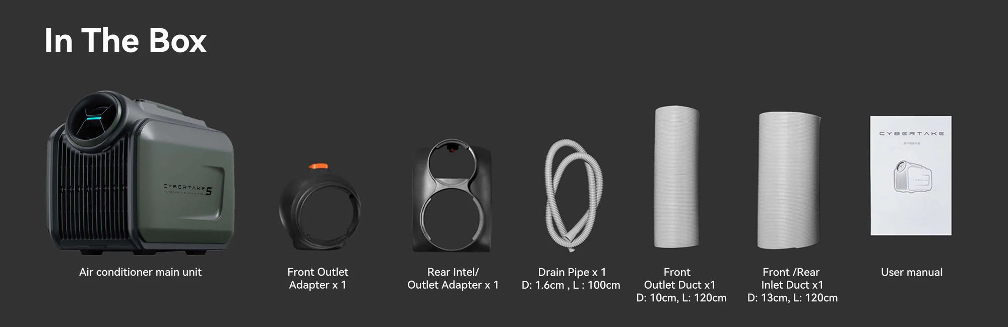 Cybertake S1 Pro Portable Airconditioner