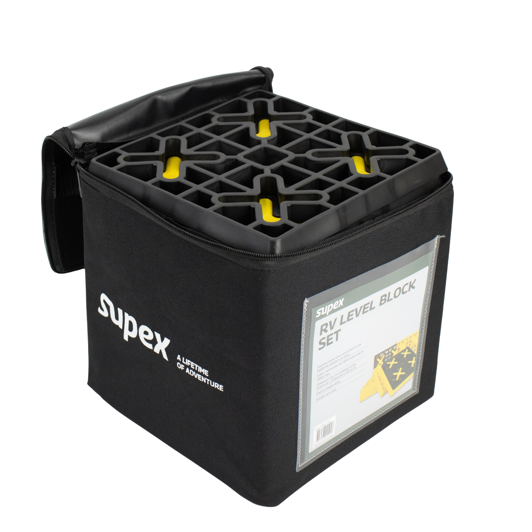 Supex RV Level Block Kit - 8 Piece Set
