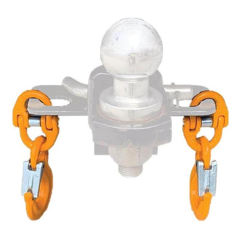 Schutts 6mm 2 Tonne Tow Kit Connecting Links Inc Eye Type Sling Hook and Safety Latch