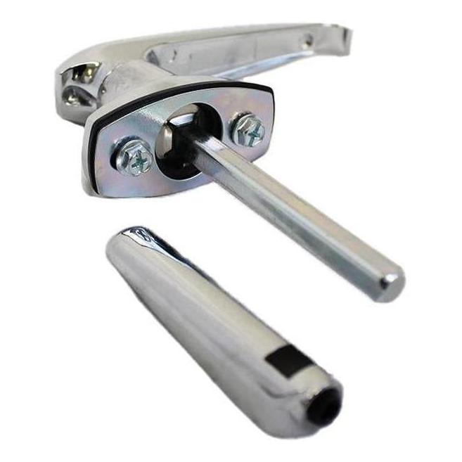 Schutts L-Handle Door Lock With Diecast Cam Inc Tongue and Key