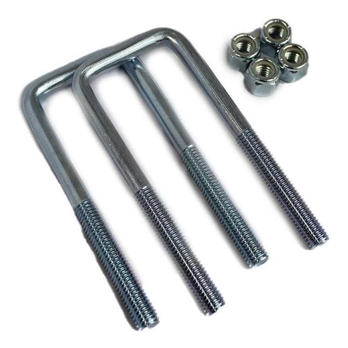 Schutts Square U-Bolt 145 x 52mm 1/2" x 2 Pack