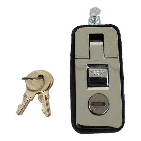 Schutts Storage Lock & Key Mechanism Medium Chrome