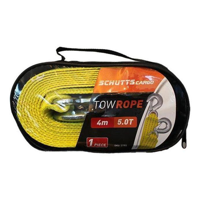 Schutts Tow Rope 5 Tonne Yellow 4 Meter