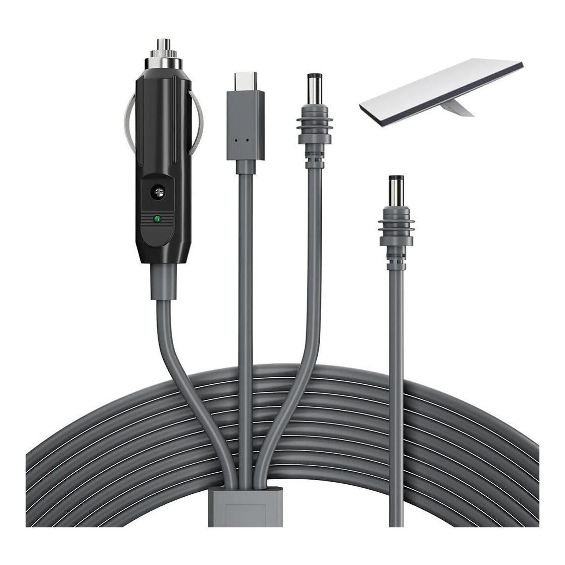 Starlink Mini 3 - In - 1 DC Charger to Car Charge/USB-C/DC Power Cable IP68 - 2 Meter