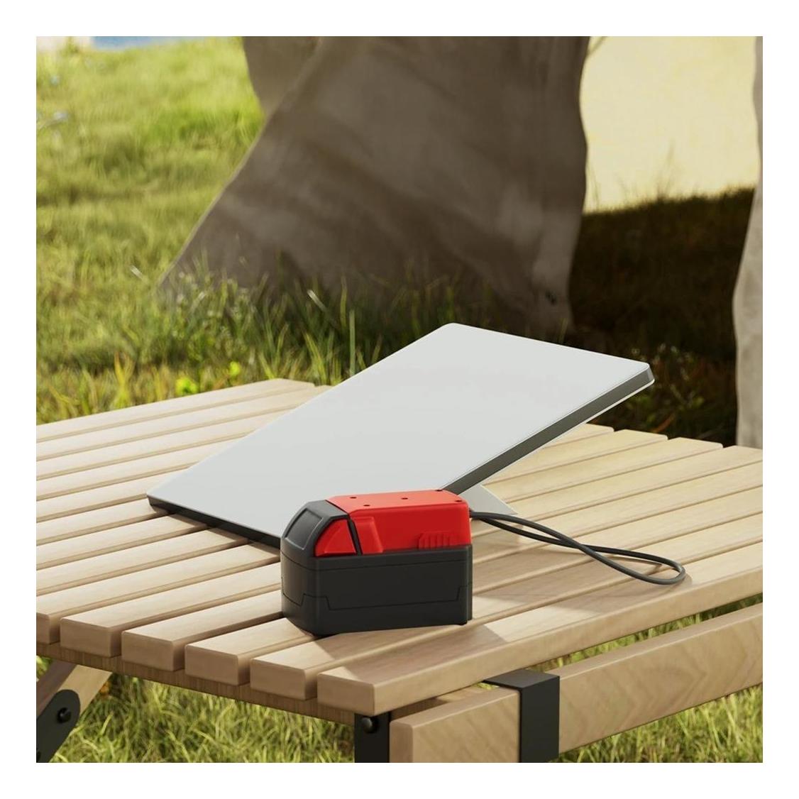 Starlink Mini Milwaukee Battery Adaptor With DC Power Cable Charger - 1 Meter