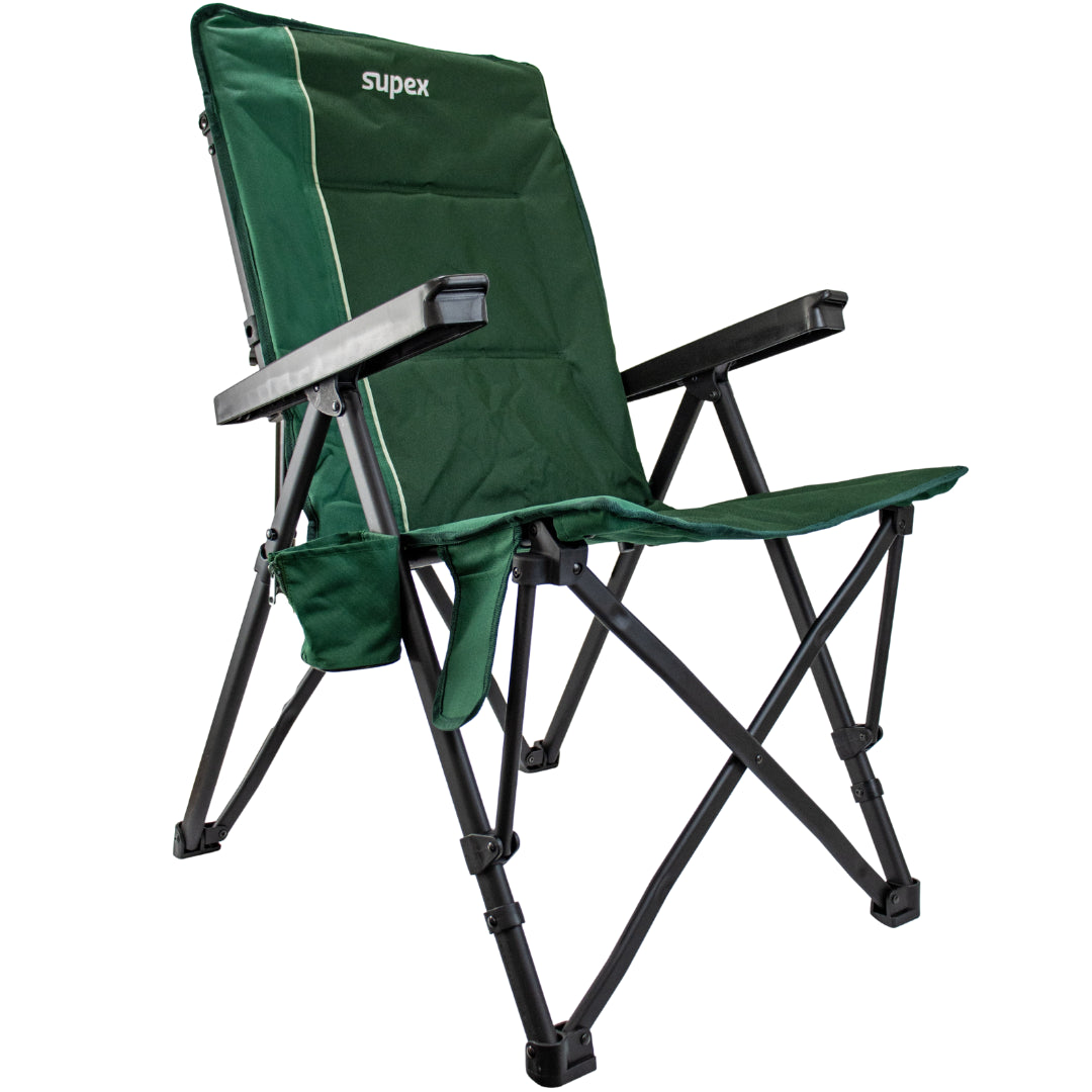Supex Reclining Hard Arm Chair