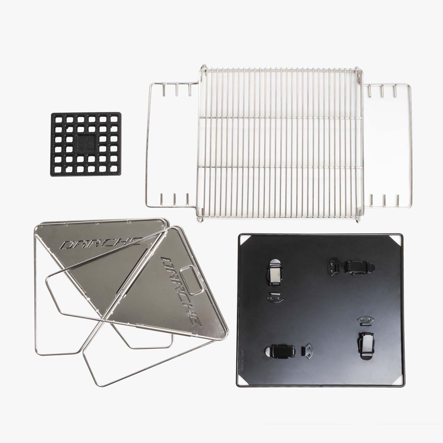 Darche Stainless Steel BBQ 310L x 310W x 270H mm