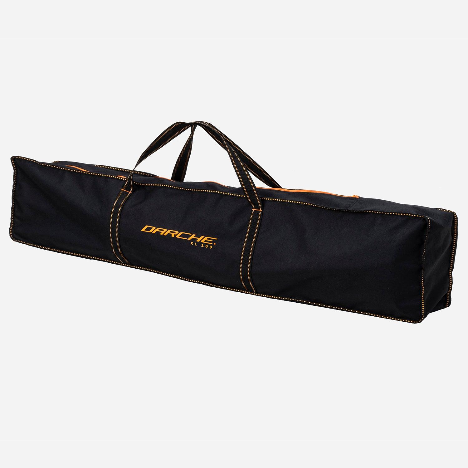 Darche XL100 Camping Stretcher 2160L x 1000W x 500H mm Black/Orange