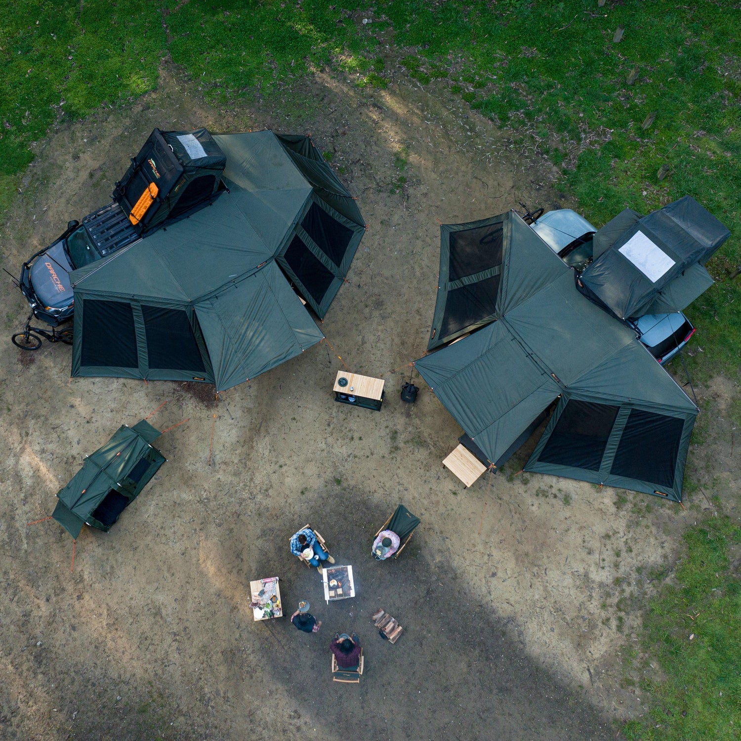Darche 4x4 Eclipse Left Side 270° Awning Inc Wall Set - BUNDLE DEAL