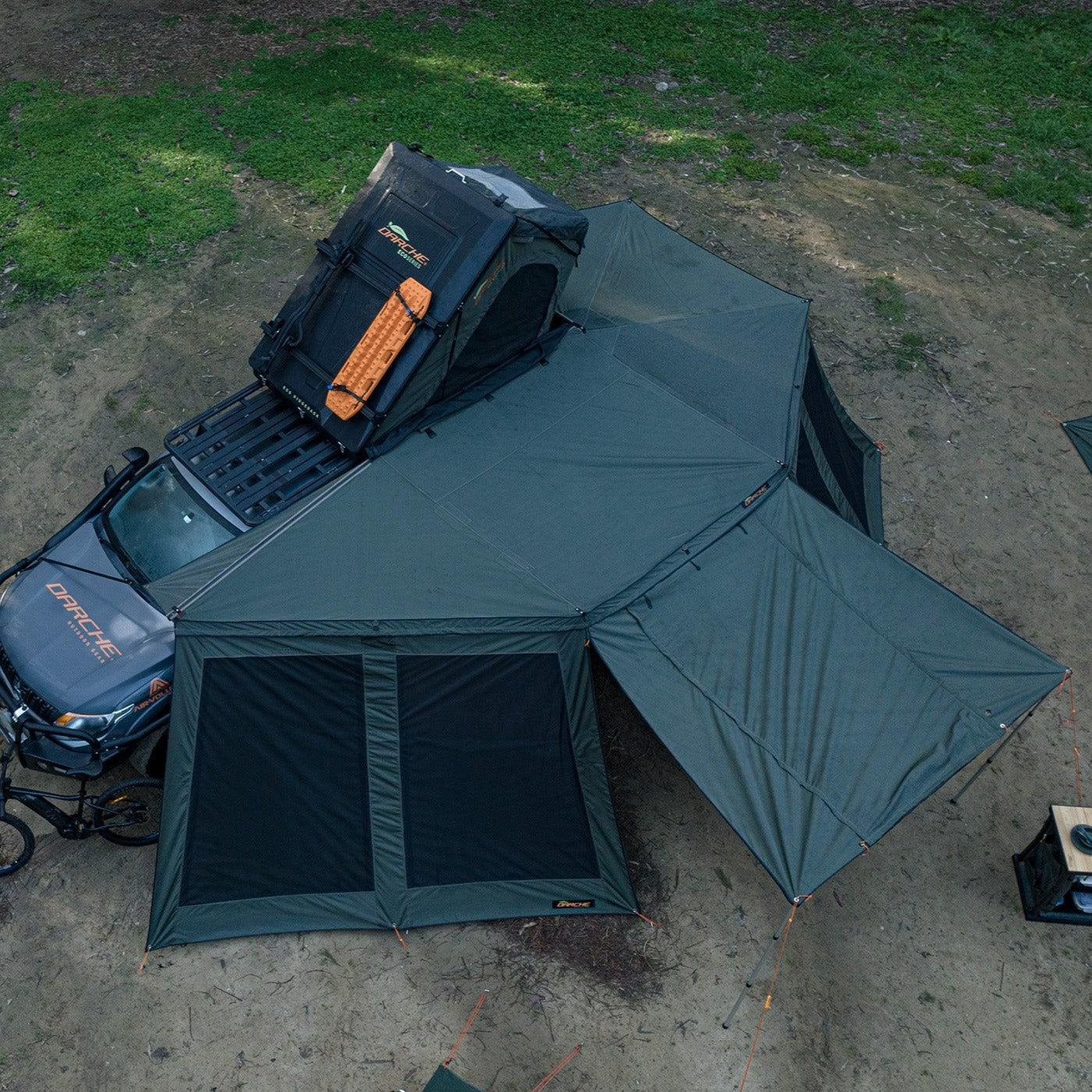 BUNDLE DEAL Darche Eclipse 270 Awning Left + Wall Set