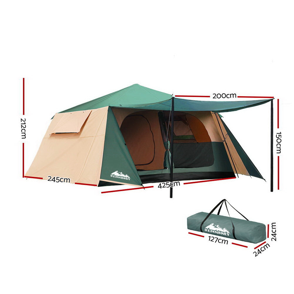Weisshorn Instant Up Camping Tent 8 Person - RV Online